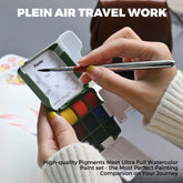 Pocket Watercolor Paint Set with Crossbody Bag - Funto